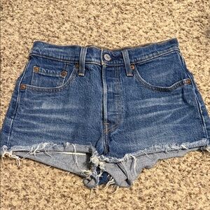 Levi’s 501 (hidden) Button Fly Denim Women's Shorts